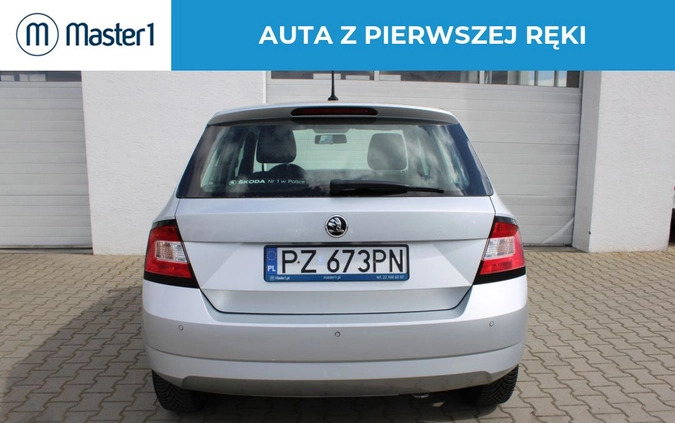 Skoda Fabia cena 38850 przebieg: 104628, rok produkcji 2018 z Złocieniec małe 191